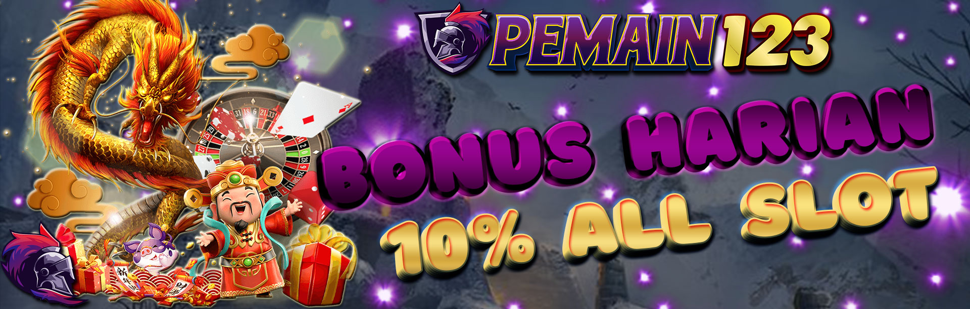 BONUS HARIAN 10% ALL SLOT